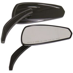 V-FACTOR Black Custom Mirror Set - 47065