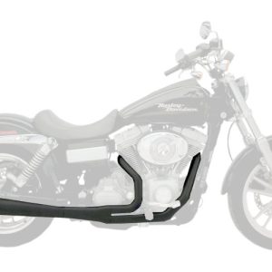 SUPERTRAPP Black Ceramic 2-into-1 Supermeg Exhaust System - 827-71692