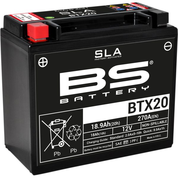 BS BATTERY SLA Factory- Activated AGM Maintenance-Free Battery - 300689