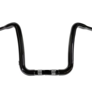 FACTORY 47 Gloss Black 1 1/2 in. Legacy 12 in. Rise Handlebar - hb3105012b