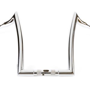 FACTORY 47 Chrome 1 1/2 in. Signature 14 in. Rise Handlebar - hb1825014c