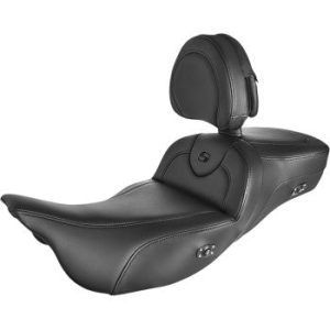 SADDLEMEN Roadsofa Extended Heated Seat w/Backrest - 808-07B-188BRHC