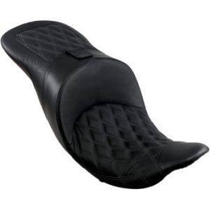 DANNY GRAY Black TourIST Diamond Stitch 2-Up Seat - FA-DGE-0325DIA