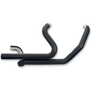 S&S CYCLE Black Ceramic Power Tune Dual Headers - 550-0705