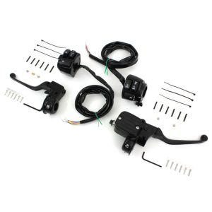 V-FACTOR Black 9/16 in. Handlebar Control Kit w/o Switches - 44753