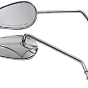 WYATT GATLING Chrome Rectangle Mirror Set - 34-0392