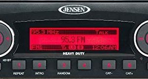 JENSEN AM/FM/WB/USB/iPod and iPhone/SiriusXM Ready/Bluetooth Stereo - HD1BT