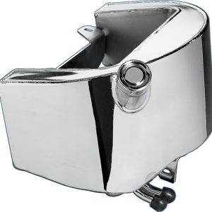 DRAG SPECIALTIES Chrome Winged Oil Tank - DS-310113