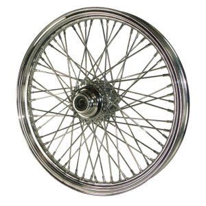 V-FACTOR Chrome 19x2.5 40 Spoke Front Wheel - 51635