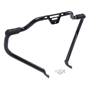 HOGWORKZ Flat Black Mustache Engine Guard/Crash Bar - HW157015