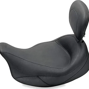 MUSTANG SEATS Vintage Super Solo Seat w/Removable Driver Backrest - 79446