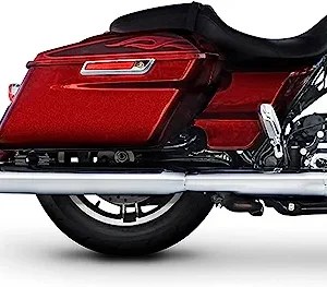 RINEHART Chrome 4 in. DBX40 Mufflers w/Chrome End Caps - 500-0162C