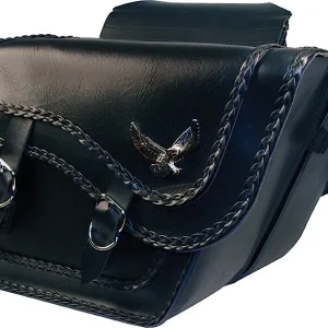 WILLIE & MAX Super Black Magic Saddlebags - SB73605