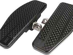 THRASHIN SUPPLY Black Anodized Front Mini Floorboards - TSC-2030-1