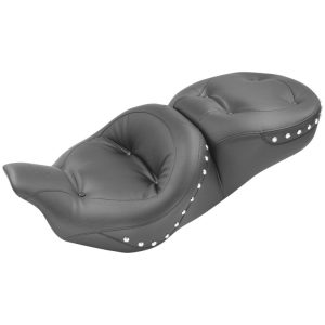 MUSTANG SEATS Regal One-Piece Ultra Touring Seat w/Chrome Studs - 76037