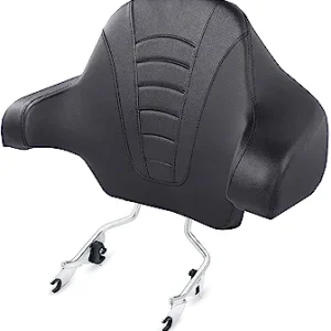 EGLIDEGOODIES Black CVO Styling Sissy Bar Wrap Around Backrest Pad - BP-