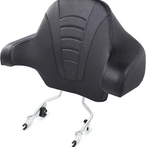 EGLIDEGOODIES Black Stock Styling Sissy Bar Wrap Around Backrest Pad - BP-T3