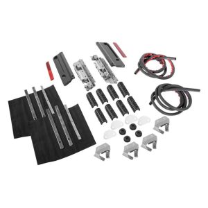 HOGWORKZ Black Saddlebag Mounting Hardware/Latch/Lock Kit - HW131371-BL