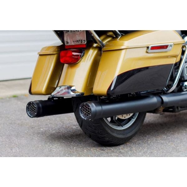 FIREBRAND Black GP Touring Slip-On Mufflers - 10-1008OLD