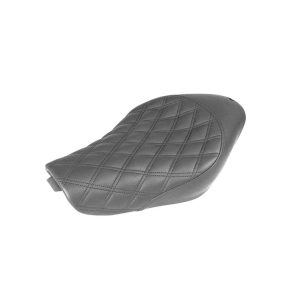 SADDLEMEN Black Renegade Lattice-Stitch Solo Seat - 807-03-002LS