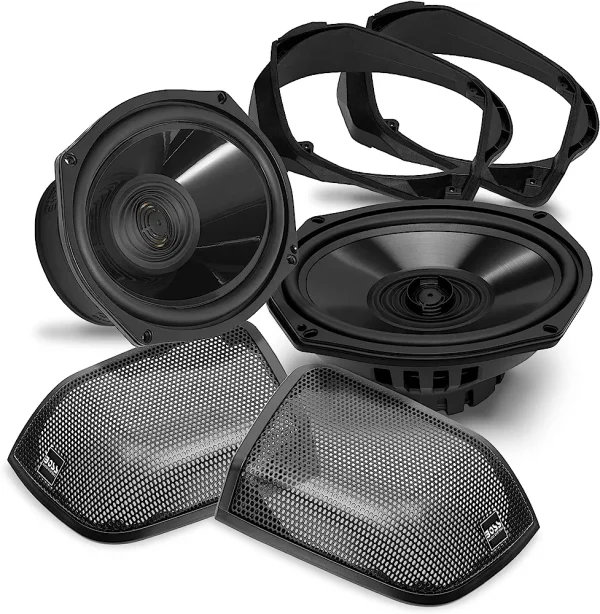 BOSS AUDIO Black Lid Bag Speaker Kit - BHD14