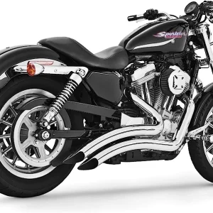 FREEDOM PERFORMANCE Chrome Sharp Curve Radius Exhaust System - HD00218