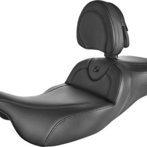 SADDLEMEN Roadsofa Extended Reach Seat w/ Backrest - 808-07B-188BR