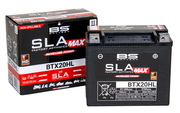 BS BATTERY SLA Factory- Activated AGM Maintenance-Free Battery - 300631