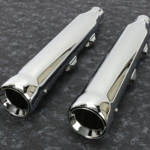 COBRA Chrome Neighbor Haters 3 in Mufflers - 6086