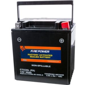 FIRE POWER Sealed Factory Activated Battery - CTX30L-BS(FA)