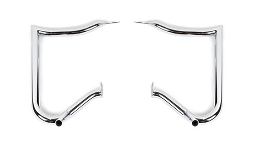 FACTORY 47 Chrome Anarchy Rear Crashbars - bg2102501c