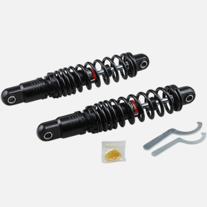 DRAG SPECIALTIES 13 in. Black Heavy Duty Premium Ride Height Adjustable Shock - 1310-1674