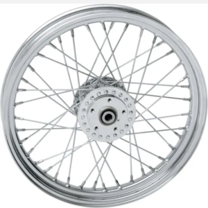 V-FACTOR Chrome 19x2.5 40 Spoke Front Wheel - 51634