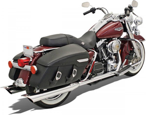 BASSANI Bagger True Dual Headpipes - 11315A