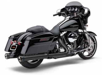 COBRA Raven Black 4.5 in. Neighbor Haters Slip-On Mufflers - 6289RB