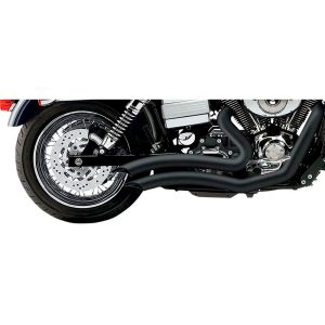 COBRA Black Swept Speedster Exhaust System w/Powerport - 6227B