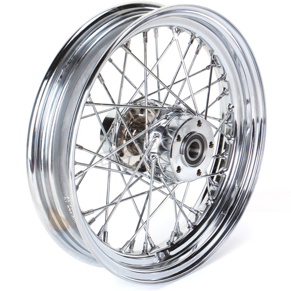 DRAG SPECIALTIES Rear Chrome 16x3 40-Spoke Laced Wheel Assembly - 0204-0424