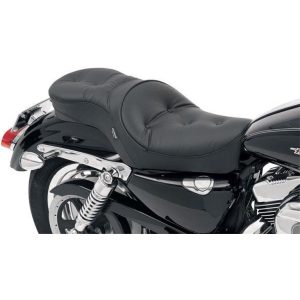 DRAG SPECIALTIES Pillow Style w/Memory Foam Low-Profile Touring Seat - 0804-0261