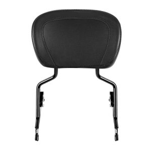 HOGWORKZ Black Tall Boy Detachable Sissy Bar Backrest - HW157122