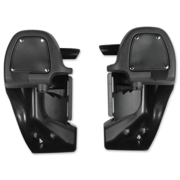 HOGWORKZ Vivid Black Lower Vented Fairings - HW105008