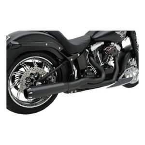 BASSANI Temp Black Road Rage II B1 Power Exhaust System w/Black Billet End Cap - 1S18RB