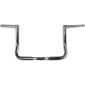 LA CHOPPERS 10" Chrome Twin Peaks 1-1/4" Handlebars - LA-7361-10