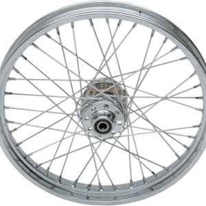 V-FACTOR Chrome 21x2.15 40 Spoke Front Wheel - 51641