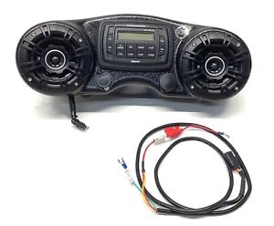 RECKLESS INDUSTRIES Rockhoodz Windscreen Mount Stereo System - HDRKRH