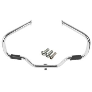 WYATT GATLING Chrome Front Highway Bar w/Footrest Pads - 51-0990