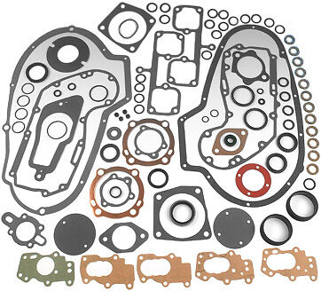 GENUINE JAMES Complete Gasket Set w/.016 in. Copper Head Gaskets - 17026-73