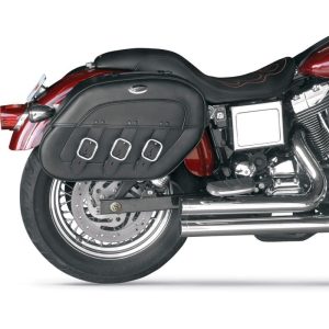 SADDLEMEN Rigid-Mount Specific-Fit Quick-Detach Drifter Slant Saddlebags - 3501-0232