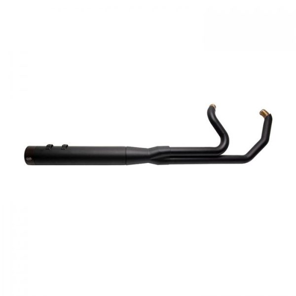 S&S CYCLE Black Sidewinder 2-into-1 Exhaust System - 550-0777