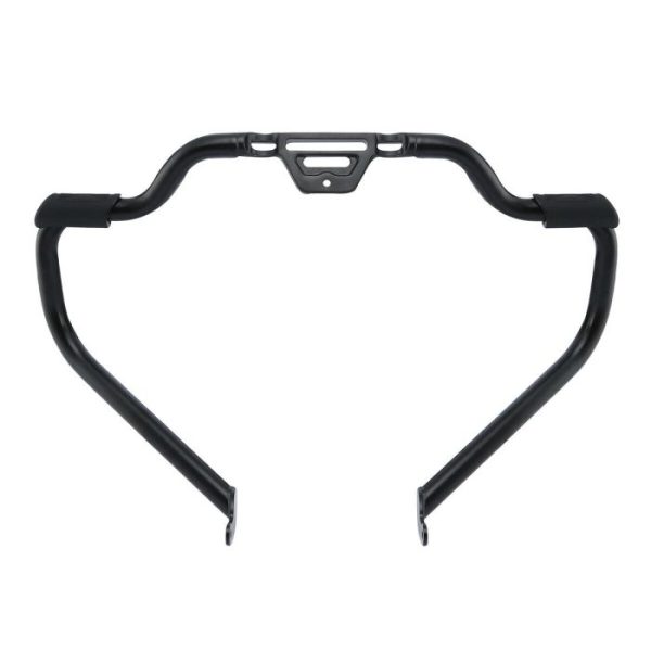 HOGWORKZ Flat Black Mustache Engine Guard/Crash Bar - HW157015