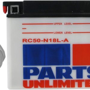 PARTS UNLIMITED Heavy Duty 12-Volt Battery - RC50N18LA2